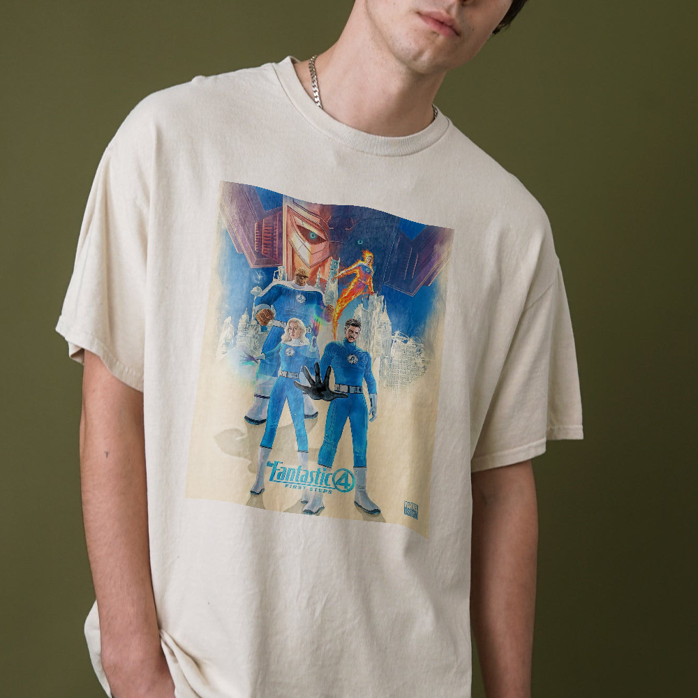 Fantastic Four Shirt, The Fantastic Four T-shirt, Johnny Storm, Fantastic Four Movie - Image 5
