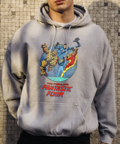 Alternative view of Vintage The Fantastic Four First Steps Shirt, Studio Tshirt, The Fantastic Four Tee, Reed Richards Shirt, Birthday Gift