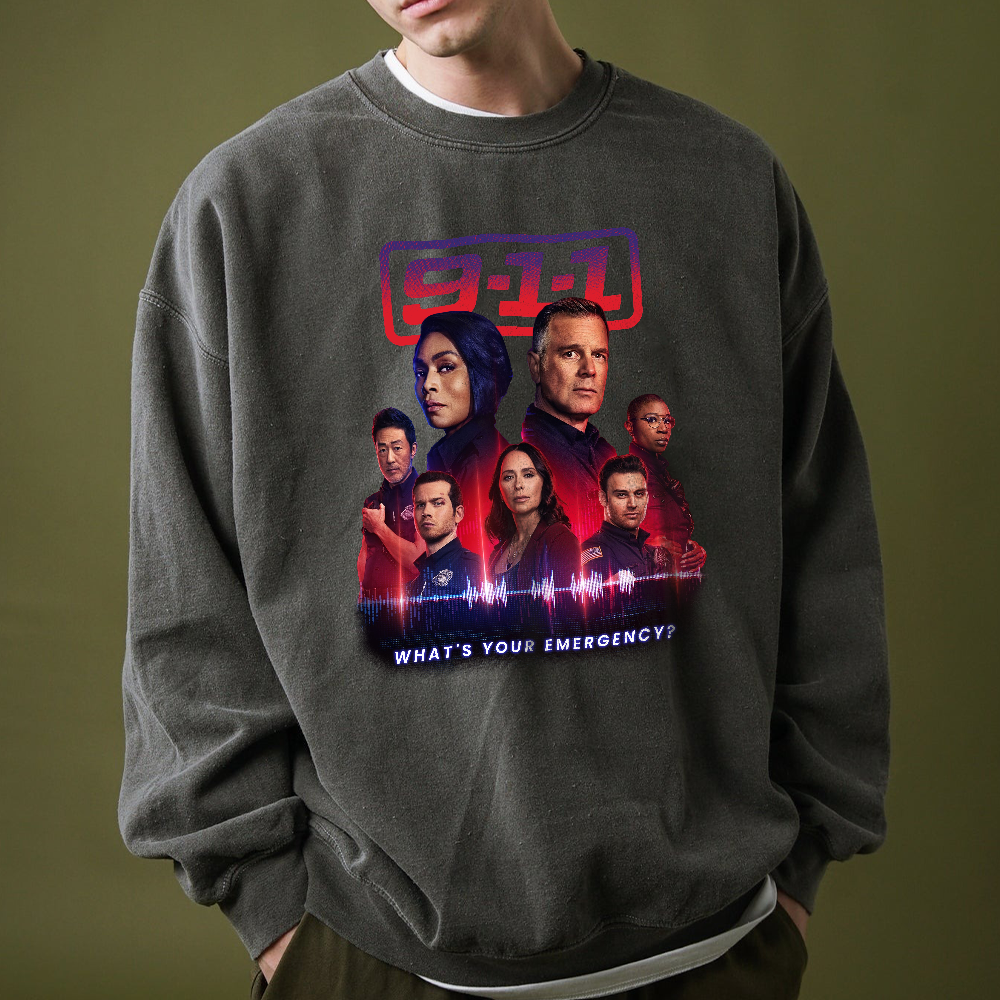 9-1-1 Show, Abstract Tv Show Shirt, Bobby Nash, 911 show, Athena, Tv Show Tshirt - Image 4