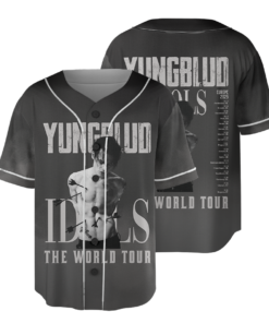 Vintage Yungblud 2025 New Album IDOLS tour Baseball Jersey