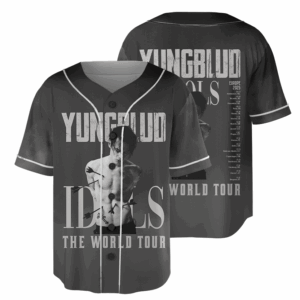 Vintage Yungblud 2025 New Album IDOLS tour Baseball Jersey