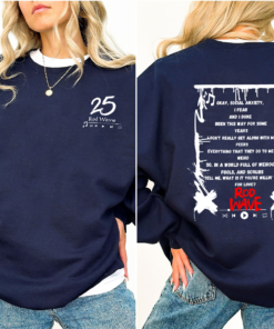 Alternative view of Unisex Rod Wave "25" T-Shirt, Personalized Wave Baseball Jersey, Rod Baseball Jersey, Baseball Jersey Outfit