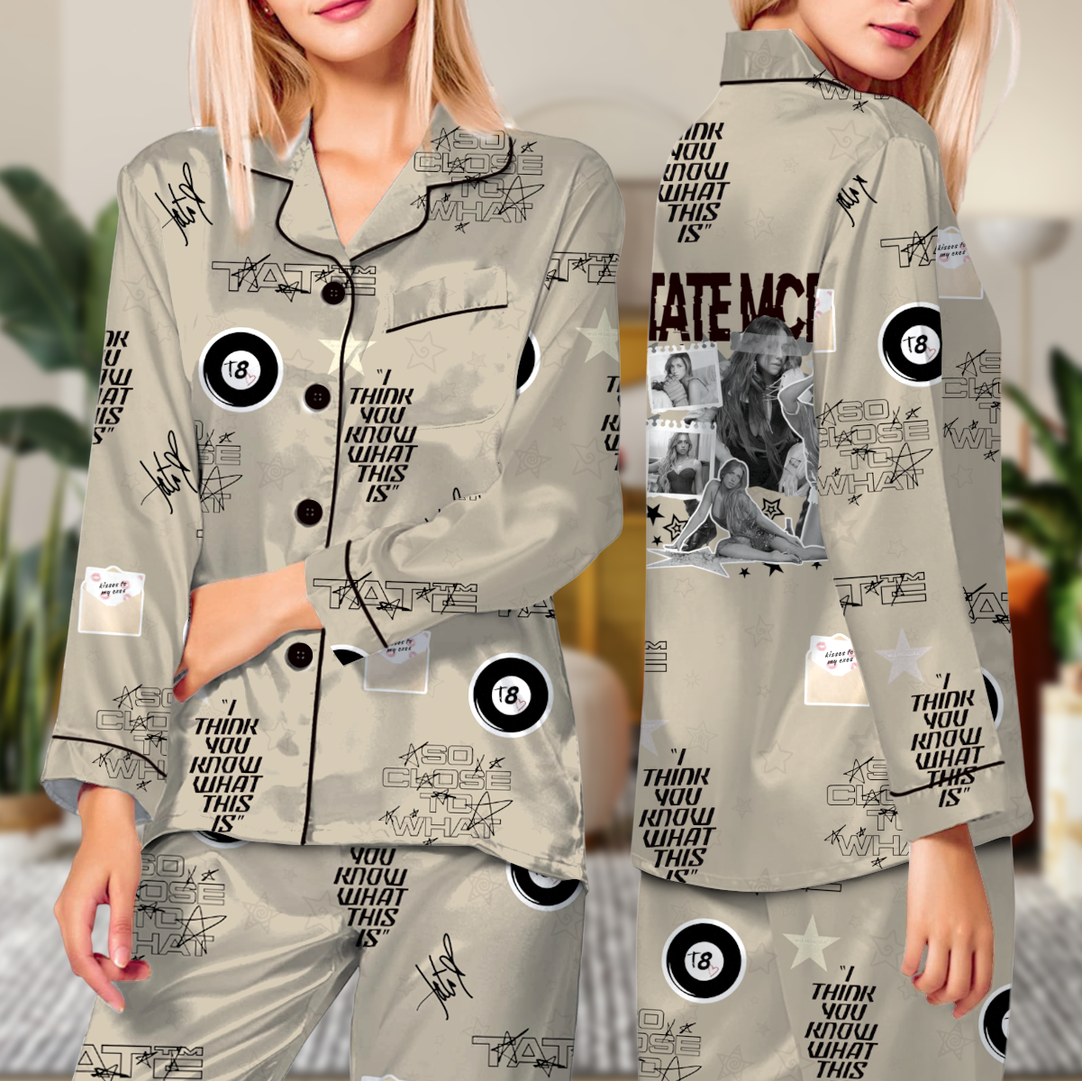 Tate McRae Vintage Pajamas Set Long, Tate McRae Tour Music Bootleg 90s Tee, Tate McRae Retro 90s Sweatshirt