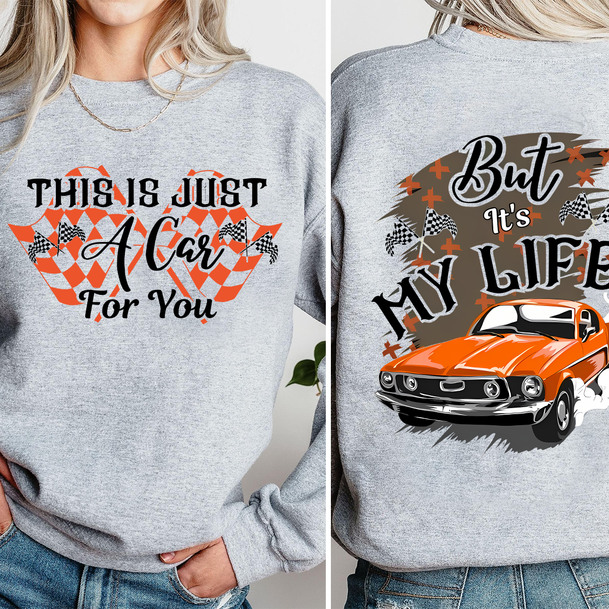 Vintage Race Car Hoodie Sweatshirt, Retro Car Lover Gift, Racing Enthusiast Jumper, Classic Auto Fan Apparel, Speedway Hooded Pullover - Image 4