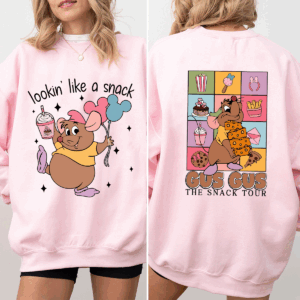 Two Sided Gus Gus Looking Like A Snack Shirt, Gus Mouse The Snack Tour T-shirt, Food Wine Festival 2025