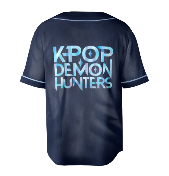 Kpop Demon Hunters Jersey, Huntrix Girl Baseball Jersey, Kpop idol group Shirt - Image 6