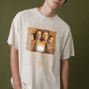 Alternative view of Supernatural Shirt, Supernatural 20Th Anniversary 2005-2025 Sweatshirt, Dean Winchester T-Shirt, Winchester Brothers Tee, Sam And Dean Fan