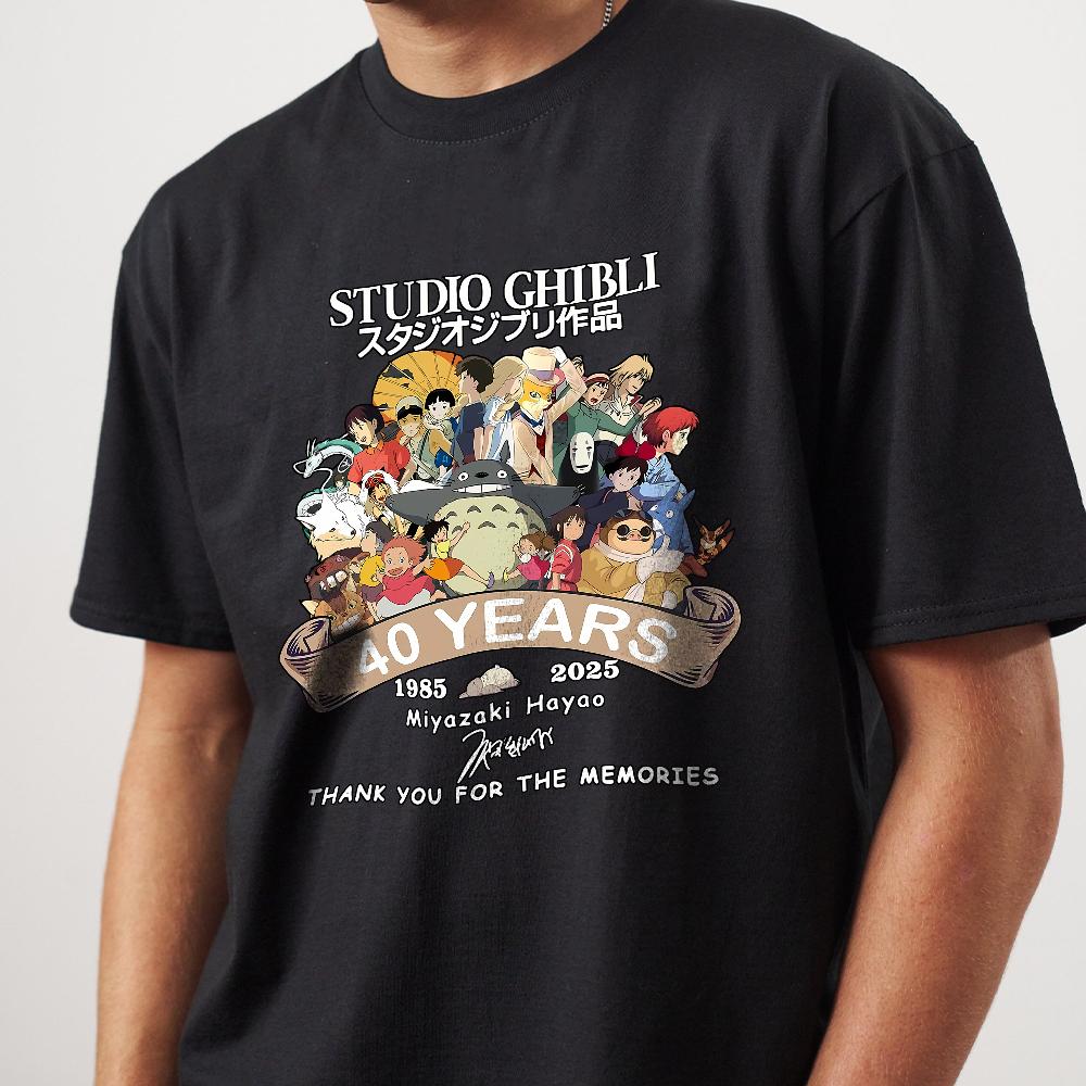 Spirited Away Studio Ghibli Hayao Miyazaki Shirt, Ghibli My Neighbor Totoro Sweatshirt, Howl's Moving Castle Hoodie, Bella Canvas shirt - Image 4
