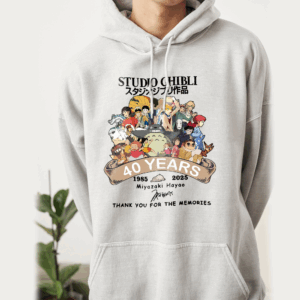 Alternative view of Spirited Away Studio Ghibli Hayao Miyazaki Shirt, Ghibli My Neighbor Totoro Sweatshirt, Howl's Moving Castle Hoodie, Bella Canvas shirt