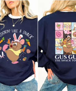 Lookin' Like A Snack Easter T-shirt, Gus Gus Easter Day Tee, Easter Eggs T-Shirt, Easter Bunny Ears Sweater, Easter Mouse Sweatshirt