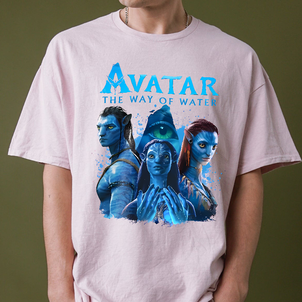 Vintage Avatar T-Shirt, Pandora National Park Shirt, Animal Kingdom T-shirt, Pandora T Shirt, The Way of Water Tee Jake Sully and Neytiri - Image 4