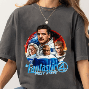 Fantastic 4 First Steps T-Shirt, Inspired Family Tee