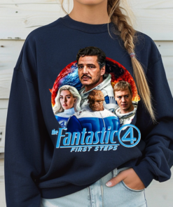 Alternative view of Fantastic 4 First Steps T-Shirt, Inspired Family Tee