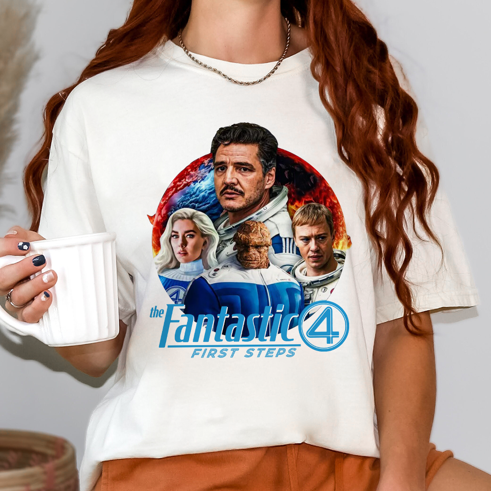 Fantastic 4 First Steps T-Shirt, Inspired Family Tee - Image 3