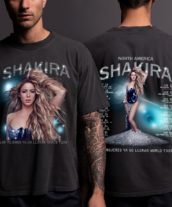 Alternative view of Shakira 2025 Concert Shirt, Las Mujeres Ya No Lloran World Tour Shirt, LMYNL, Shakira Fan Shirt