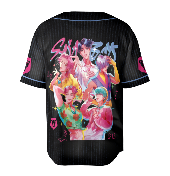Kpop Saja Boys Baseball Jersey, Hunters Tee, Demon Hunters Merch - Image 5