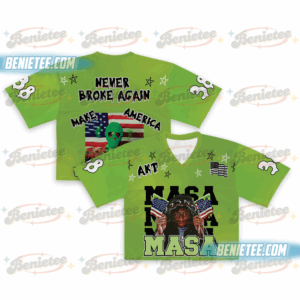 NBA Young Boy Masa Tour 2025 Crop top Football Jersey, Masa Tour Jersey, Nba Young boy Shirt