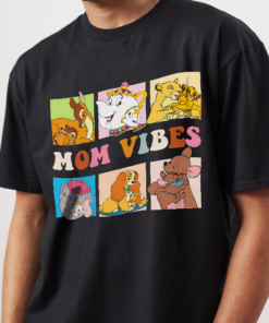 Alternative view of Vintage Disnney Mom Vibe Portrait Shirt,Queen Sarabi Duchess Perdita Kanga Mrs. Jumbo Mom T-Shirt, Best Mom Ever, Mother's Day