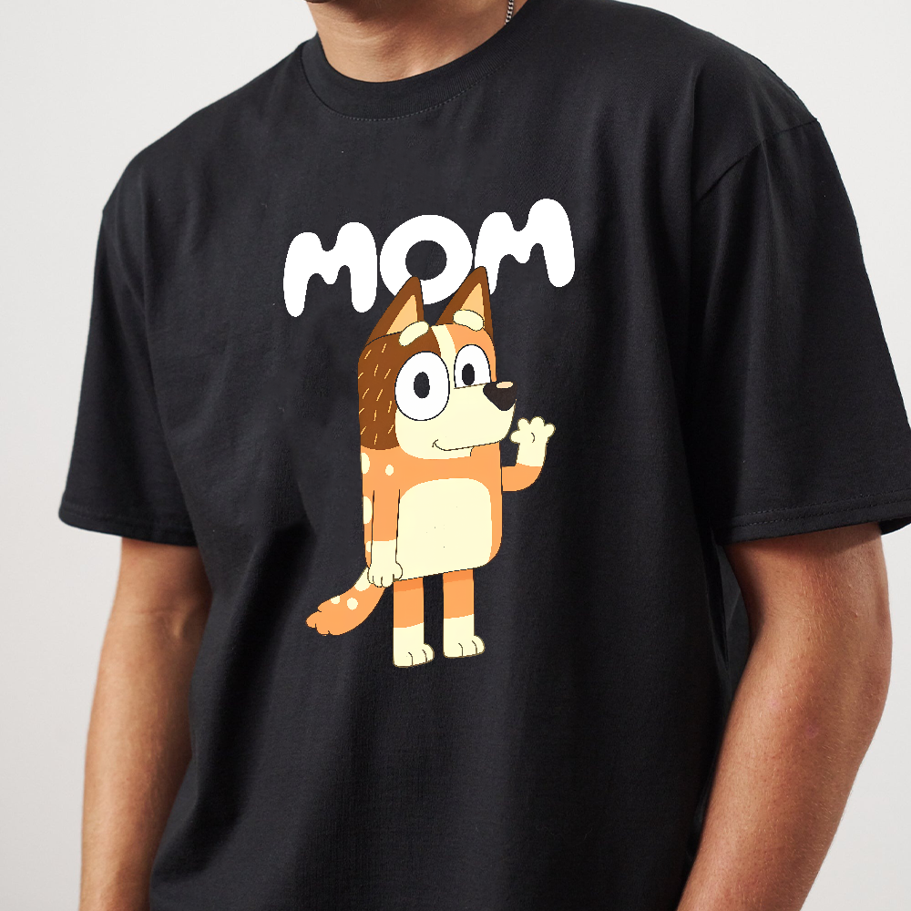 Custom Bluey Birthday Shirt, Bluey It's My Birthday T-Shirt, Custom Name Bluey Birthday Sweatshirt - Image 5