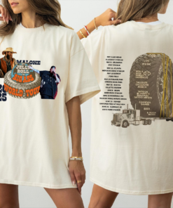 Alternative view of Post Malone Tour 2 Side Shirt, Big Ass Stadium Tour T-Shirt, Posty 2025 Tour,Jelly Roll Tour,Posty Tour Merch