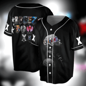 Chris Brown Inspired Baseball Jersey