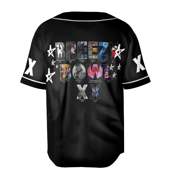 Chris Brown Inspired Baseball Jersey - Image 4