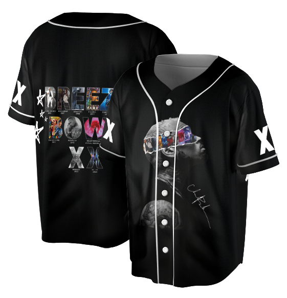 Chris Brown Inspired Baseball Jersey - Image 5