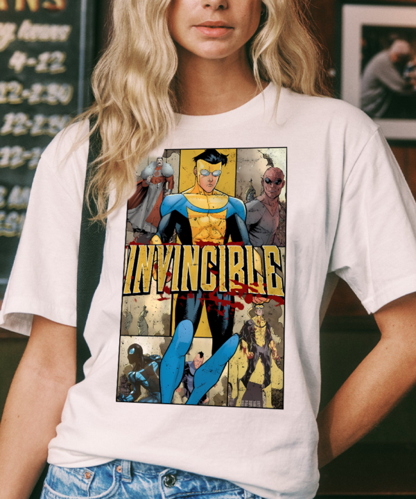 Limited Invincible Mark Superhero T Shirt, Graphic Tee, Superhero Costume, Comic Book Fan Gift
