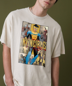 Alternative view of Limited Invincible Mark Superhero T Shirt, Graphic Tee, Superhero Costume, Comic Book Fan Gift