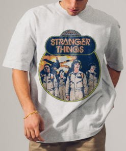Alternative view of Stranger Things Sweatshirt, Vintage Stranger Things Shirt, Strannger Characters All Team Hoodie