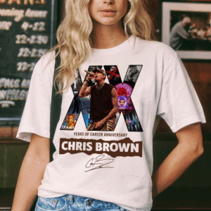 Chris Brown Breezy Bowl XX Tour T-Shirt, Chris Brown Album Sweatshirt, Chris Brown Fan Gift, Chris Brown Merch