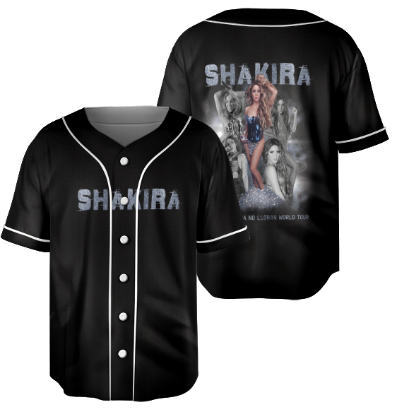 Las Mujeres Ya No Lloran Shakira 2025 Tour Baseball Jersey, Shakira 2025 Concert Jersey, Las Mujeres Facturan - Image 2