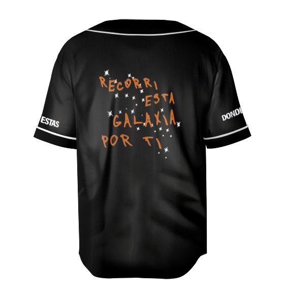 Ivan Cornejo Donde Estas Baseball Jersey, Mirada Tour 2025 Merch - Image 3