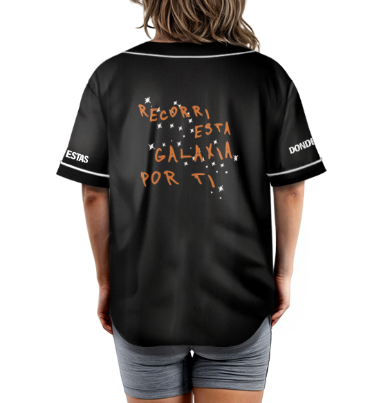 Ivan Cornejo Donde Estas Baseball Jersey, Mirada Tour 2025 Merch - Image 4