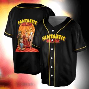 Fantastic Mr. Fox Original Art Baseball Jersey
