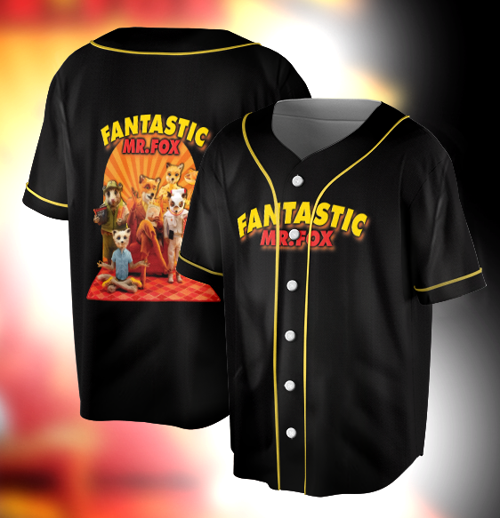 Fantastic Mr. Fox Original Art Baseball Jersey