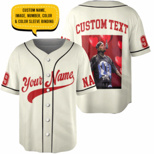 Custom Chris Brown Breezy Bowl XX Graphic Jersey, Custom Name - Image - Number