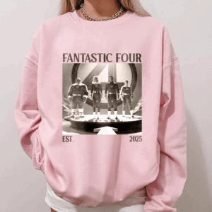 Vintage The Fantastic Four First Steps Shirt, Fantastic Four Sweatshirt, Studio Superhero T-shirt, Reed Richards Sweater