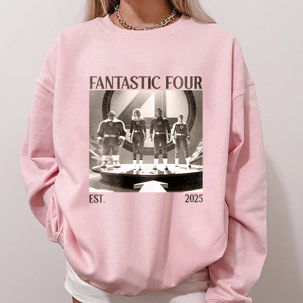 Vintage The Fantastic Four First Steps Shirt, Fantastic Four Sweatshirt, Studio Superhero T-shirt, Reed Richards Sweater