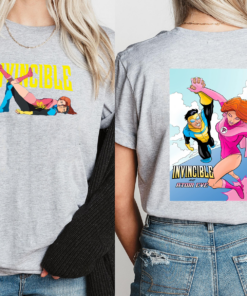 Alternative view of Invincible Mark Shirt, Superhero Costume, Comic Book Fan Gift For Her Him, Movie Sweatshirt
