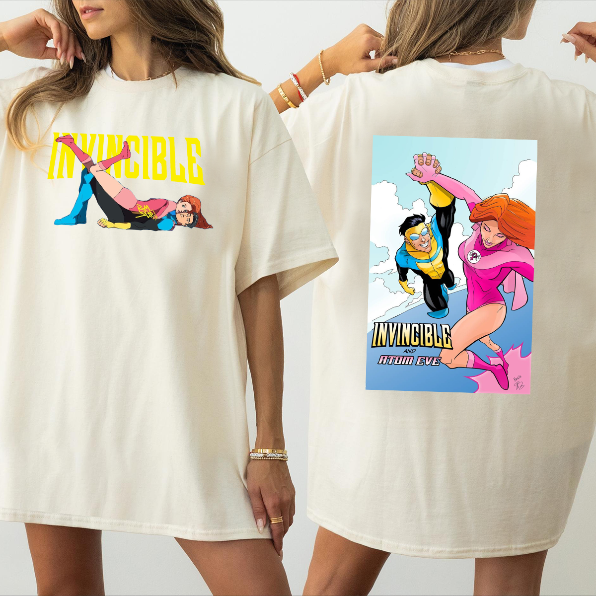 Invincible Mark Shirt, Superhero Costume, Comic Book Fan Gift For Her Him, Movie Sweatshirt