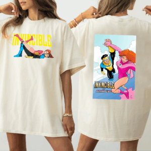 Invincible Mark Shirt, Superhero Costume, Comic Book Fan Gift For Her Him, Movie Sweatshirt