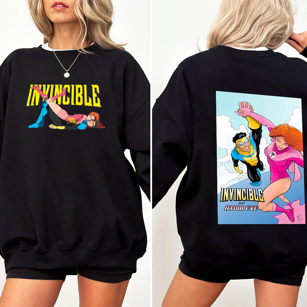 Invincible Mark Shirt, Superhero Costume, Comic Book Fan Gift For Her Him, Movie Sweatshirt - Image 5