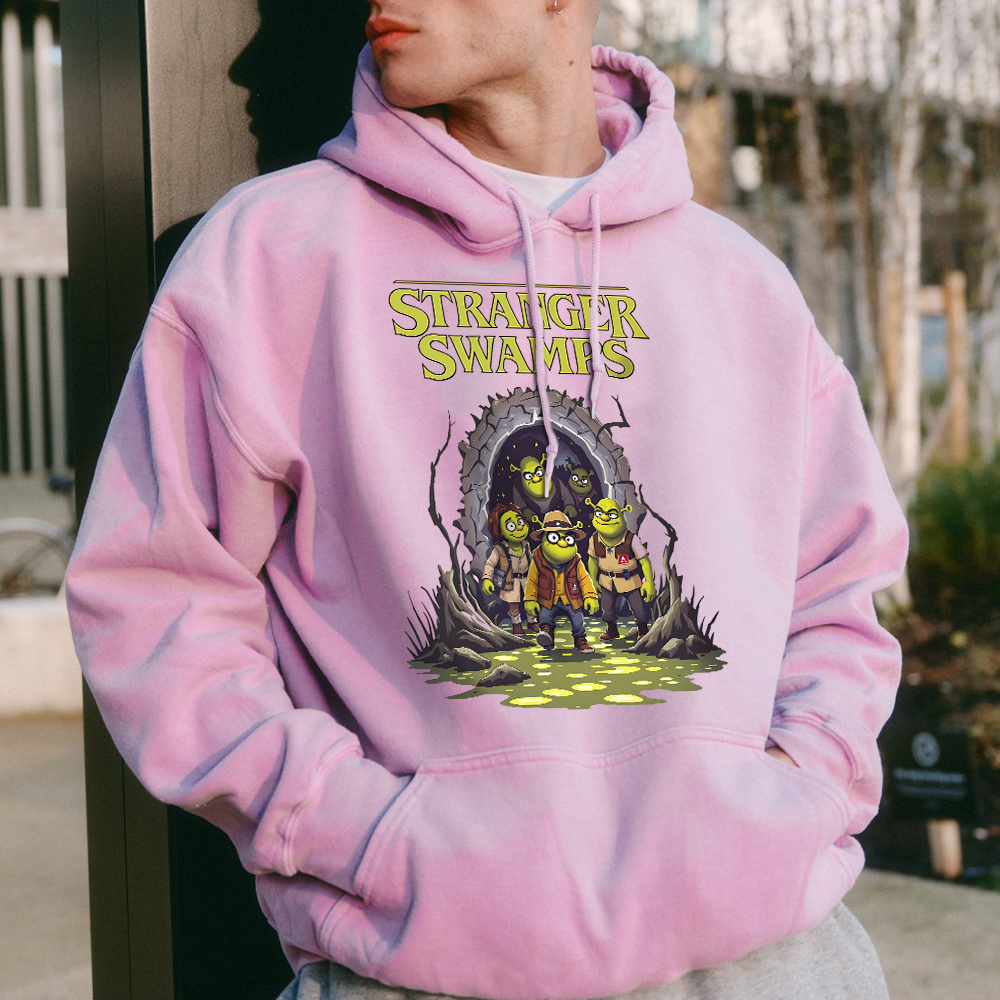 Stranger Swamps T-Shirt, Funny Iconic Sci-Fi Parody Swweatshirt, Swamp Creature Adventure Shirt - Image 2