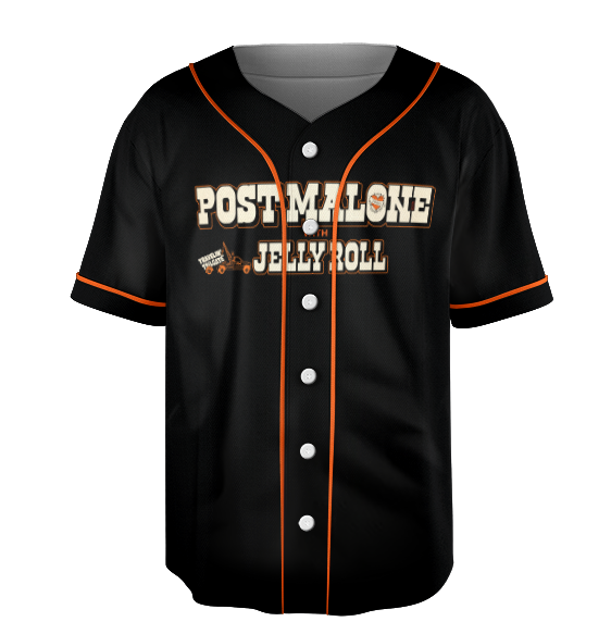 Posty Tour Baseball Jersey, Big Ass Stadium Tour Jersey, Posty 2025 Tour,Jelly Roll Tour - Image 7