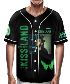 Alternative view of The Weeknd Tour 2025 Baseball Jersey
