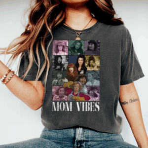 Alternative view of 90’S Mom Vibes Shirt, Funny Mom Shirts, iconic Mom T-Shirt, Funny Moms Club Shirt, Gift for Mom, Mother's Day Shirt Gift
