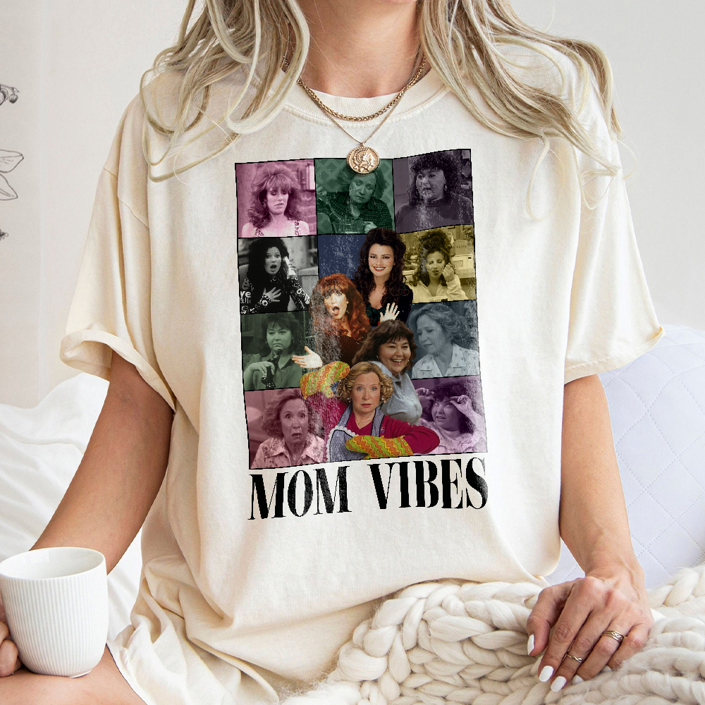 90’S Mom Vibes Shirt, Funny Mom Shirts, iconic Mom T-Shirt, Funny Moms Club Shirt, Gift for Mom, Mother's Day Shirt Gift