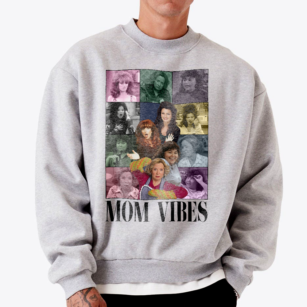 90’S Mom Vibes Shirt, Funny Mom Shirts, iconic Mom T-Shirt, Funny Moms Club Shirt, Gift for Mom, Mother's Day Shirt Gift - Image 4