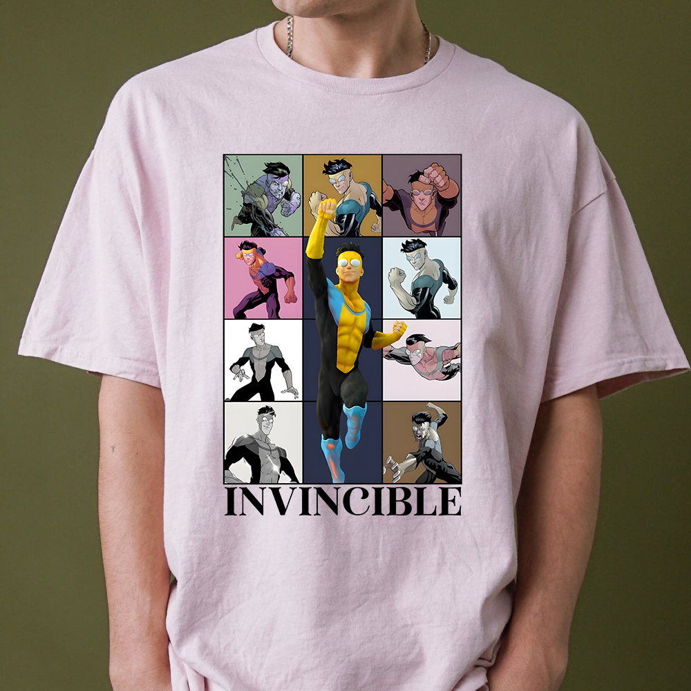Limited Invincible Mark Shirt, Grayson Shirt, Superhero Costume Tee, Comic Book Fan Gift Mineral Tee, Comic Book Fan Gift - Image 4